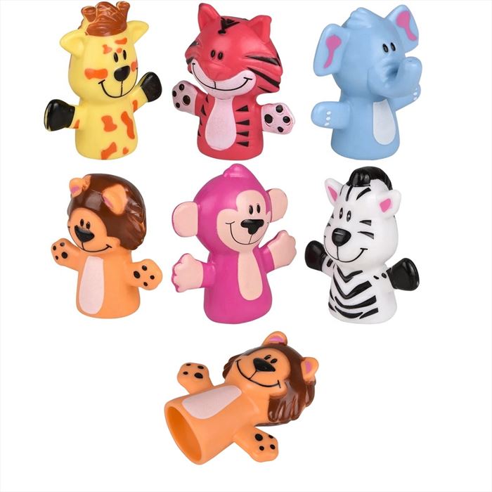 TR23581 Zoo Animal Finger Puppet